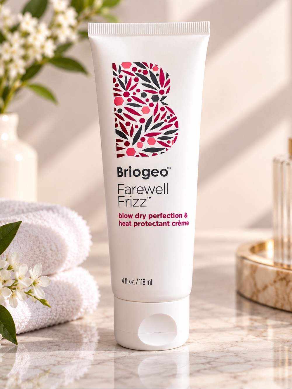 NEW SEALED Briogeo Farewell Frizz Blow Dry & Heat Protectant 118mL